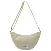 Achtertas Andrea Half Moon Bag - Kleigroen
