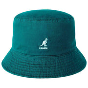 Kangol gewassen vissershoed - blauwgroen