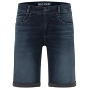 MAC Jeans Jog'N Light Sweat Denim Shorts - Diepblauw Zwart