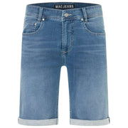 MAC Jeans Jog'N Light Sweat Denim Shorts - Zomerblauw Gebruikt Authentiek