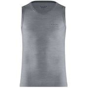 Falke Wool Tech Light Sports Singlet Vest - Grey Heather