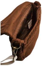 Hindbag Margault Teddy Schoudertas - Bruin