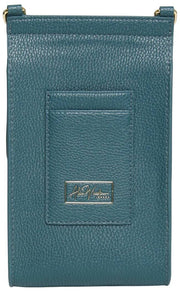 Alice Wheeler London Mini Bloomsbury Crossbodytas - Blauwgroen