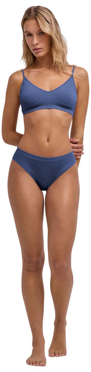 Falke Daily Naadloze String - Captain Blue