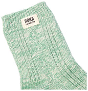 Roka Wallace Crew Sokken - Matcha Groen