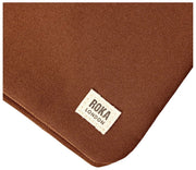 Roka Carnaby XL crossbodytas van gerecycleerd canvas - kaneelbruin