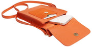 Alice Wheeler London Mini Bloomsbury Crossbody Tas - Oranje