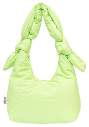 Lefrik Biwa Puffy Mini -schoudertas - Lime Green