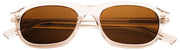 MessyWeekend Travis Blue Light Leesbril - Bruin/Paloma Beige