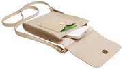 Alice Wheeler London Mini Bloomsbury Crossbodytas - Steenbeige