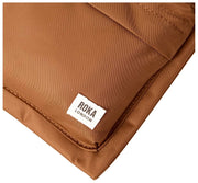 Roka Chelsea B Medium gerecyclede nylon crossbodytas - Biscuitbruin
