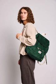 Hindbag Eliot Rugzak - Fluweel Pine Green