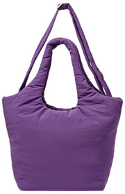 Roka Oxford Medium Taslon Schoudertas - Gothic Grape Purple