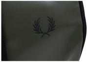 Fred Perry Classic Barrel Bag - Laurierkrans Groen/Zwart