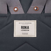 roka-finchley-a-medium-recycled-canvas-backpack---faded-black-34462580