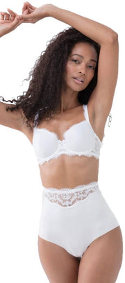 Mey geweldige broek met hoge taille - wit