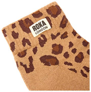 Roka Wembley Anke Sokken - Savannah Leopard Zandbeige