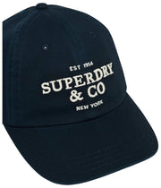 Baseballpet met Superdry & Co Company-logo - Eclipse Navy