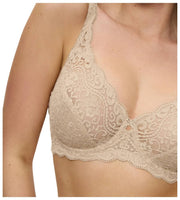Triumph Amourette kanten bh met beugel - Huidbeige