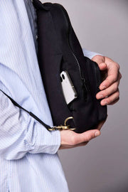Achtertas Felix Sling Bag - Zwart