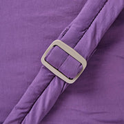 Roka Oxford Medium Taslon Schoudertas - Gothic Grape Purple