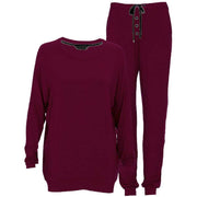 cyberjammies-yasmin-slouch-jersey-pyjama-set---ox-blood-burgundy-34514501