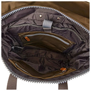 Roka Canfield B Medium gerecyclede nylon rugzak - Legergroen