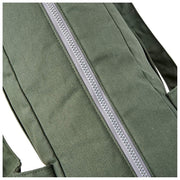 Roka Somerset grote katoenen canvas babytas - Wilggroen