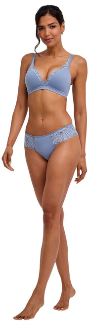 Falke Delicate Touch High Apex BH - Blauw staal