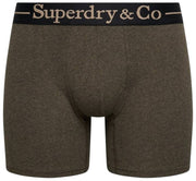 Superdry & Co Driedelige boxershorts - Gemêleerd bruin/bruine korrel/gemeleerd bruin