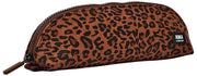 Roka Tate klein katoenen canvas tasje - Mini Luipaardbruin