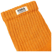 Roka Windsor Solid Crew Sokken - Verbrand Oranje