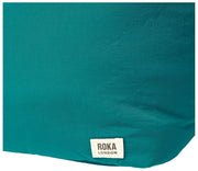 Roka Oxford Medium Taslon Schoudertas - Ocean View Blauw
