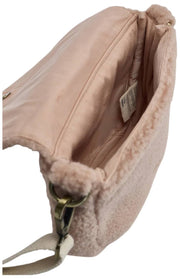 Hindbag Margault Teddy Schoudertas - Poederroze