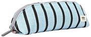 Roka Tate klein katoenen canvas tasje - blauwe streep