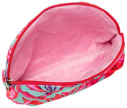 Elie Beaumont Serendipity Velvet Cosmetisch Etui - Koraal Lily Roze