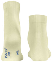 Falke Run Rib Korte Sokken - Tender Yel Beige