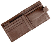 Dents Aire Coin Bifold Portemonnee - Chocoladebruin