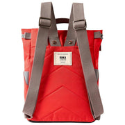 roka-finchley-a-small-recycled-canvas-backpack---scarlet-red-35910369