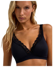 Falke Delicate Touch High Apex BH - Zwart