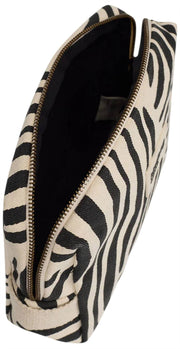 Hindbag Leon Toilettas - Ecru Zebra
