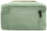 Hindbag Gaspard Vanity Bag - Fluweel Mintgroen