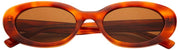 MessyWeekend Lola Blue Light Zonneleesbril - Bruin Lava