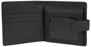 Dents Aire Passcase Portemonnee - Zwart