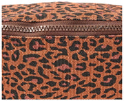 Roka Mill Hill katoenen canvas heuptasje - Mini Leopard Brown