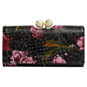 ted-baker-talana-printed-floral-large-leather-bobble-purse---black-34375909