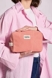 Hindbag Leon Toilettas - Rode Strepen