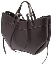 Elie Beaumont Origami Tote Bag - Donker chocoladebruin