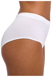 Falke Daily Naadloze Mid Taille Slip - Wit