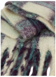 Powder Flora Cosy Sjaal - Damson Mix Paars